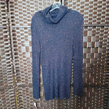 BLUE ROSE GOLD,XL,SHIMMER TURTLENECK