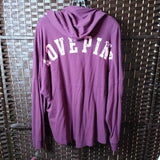 PLUM,XL,HOODIE TSHIRT