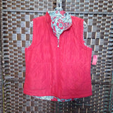 RED,L,REVERSABLE VEST