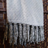 DREAM HOME,GRAY,50X70",EMBOSSED FRINGE BLANKET