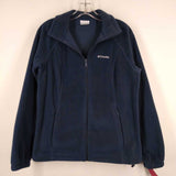 COLUMBIA,BLUE,M,FLEECE JACKET