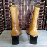 TAN,9.5,ANKLE BOOTS