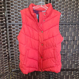 GAP,RED,LARGE,PUFFY VEST