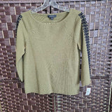 OLIVE/BL,SMALL,SWEATER