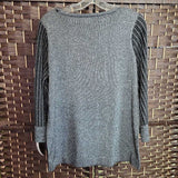 BL/SIL,XL,SWEATER