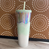 MINT SILVER,24 OZ,HOLIDAY ABSTRACT