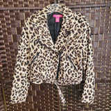 BR/BL,4,CROPPED ANIMAL PRINT JACKET