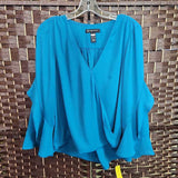 INC,TEAL,PM,LONG SLEEVE TOP