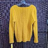 MUSTARD,LARGE,SWEATER