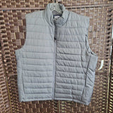 LANDS END,GRAY,XL,QUILTED VEST