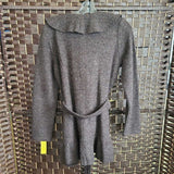 BR/TAN,SMALL,WOOL CARDIGAN