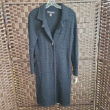 BLACK,SMALL,FULL LENGTH CARDI/COAT