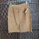 G-III,TAN,7/8,SUEDE SKIRT