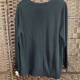 BLACK,1X,SWEATER