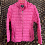 BRIGHT PINK,SMALL,PUFFER COAT