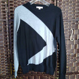 METROPOLITAN VIEW,BLACK/GRAY,SMALL,SWEATER