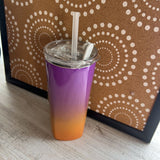 HD OUTDOORS,PURPLE+, TRAVEL TUMBLER