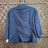 NAVY,XL,UNLINED JACKET