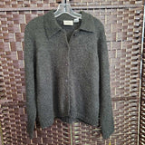 FIELD MANOR,OLIVE,LARGE,CARDIGAN