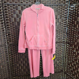 SALMON,MEDIUM,VELOUR ACTIVE SET