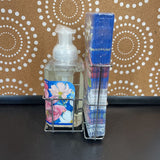 BLUE+, MAGNOLIA FOAMING SOAP & NAPKIN SET