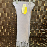 PURPLE, KNIT SCARF
