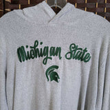 white,large,msu hoodie