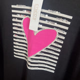 black,0,pink heart