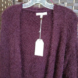 LOVE TREE,maroon,m,cardi
