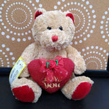 brown+, Bear w/heart