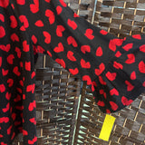 Michael Kors,Bl/Red,Large,Hearts Top