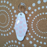 Pink+, Heart Keychain