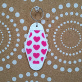 Pink+, Heart Keychain