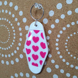 Pink+, Heart Keychain