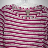 Chicos,Pink+,2,Soft Striped Top