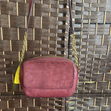 Fossil,Burgundy, Leather Crossbody