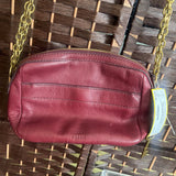 Fossil,Burgundy, Leather Crossbody