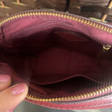 Fossil,Burgundy, Leather Crossbody