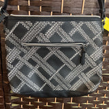 The Sak,Black/White,Medium,Crossbody Purse