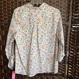 Croft & Barrow,White+,Large,Floral Shirt