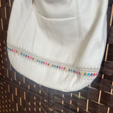 The Sack,Ivory ,11x14,Bead Frnt