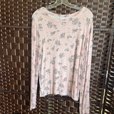 SO,Pink+,Large,Floral Top