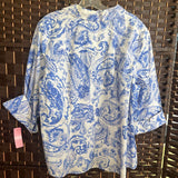Chicos,Bl/Wh,3,Paisley Top