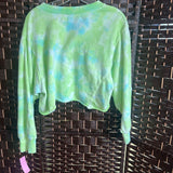 Wilde Fable,Grn,M,Tie Dye Sweatshirt