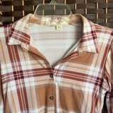 No Comment,Brwn Wht,16,Plaid