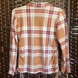 No Comment,Brwn Wht,16,Plaid