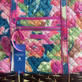Vera Bradley,Pink+,Large,Floral Tote