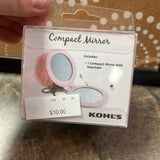 Kohls,Pink, Compact Mirror
