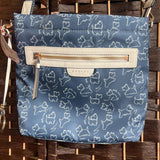Radley London,Cr/Bl, Scottie Nylon Crossbody