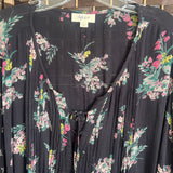 Style & Co,Black+,Large,Floral Top